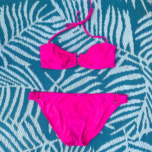 3 for $15🚨 Old Navy Hot Pink Bikini - Picture 1 of 7